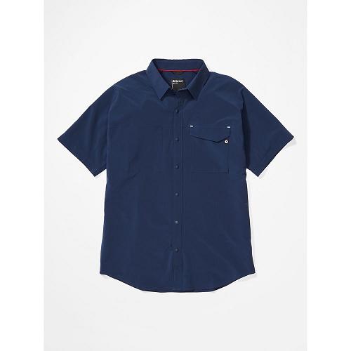 Marmot Northgate Peak Clothes - Mens Shirts Navy CA6378950 Canada